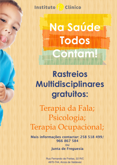 RASTREIO MULTIDISCIPLINAR GRATUÍTO